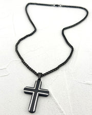 Forged Cross Necklace