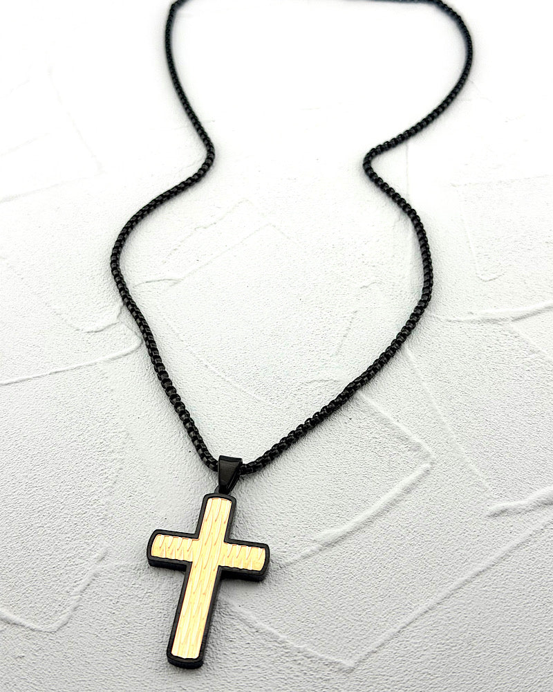Foundry Cross Necklace
