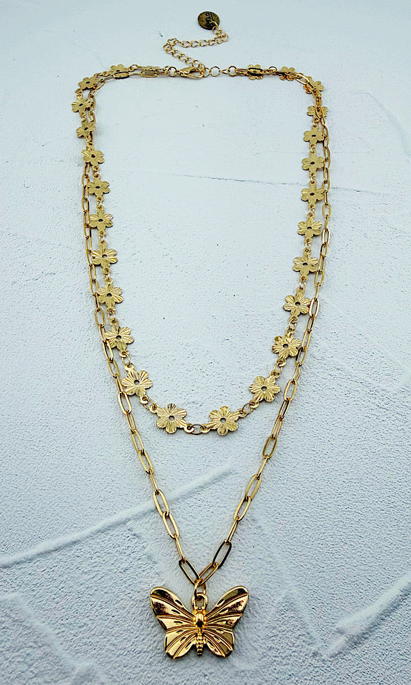 Spring Flyer Necklace