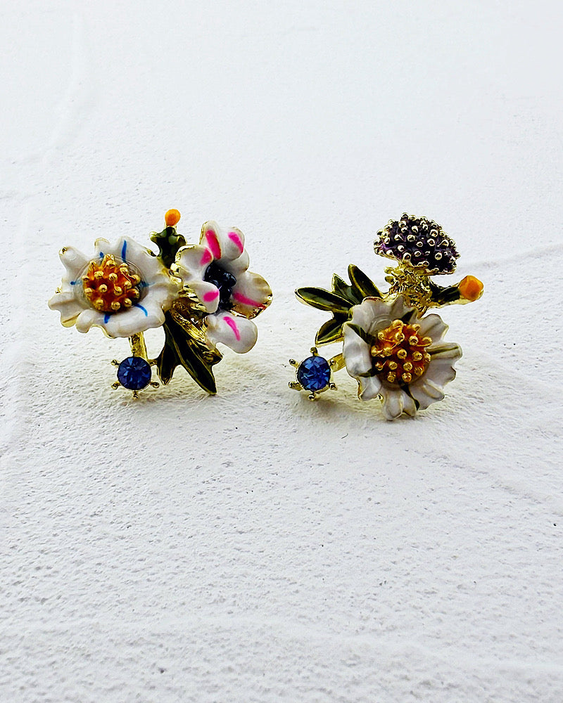 Floral Bloom Studs