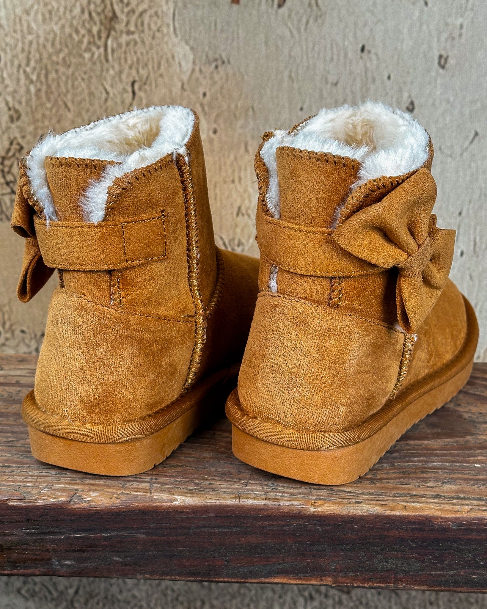 Baylee Sherpa Booties - GIRLS