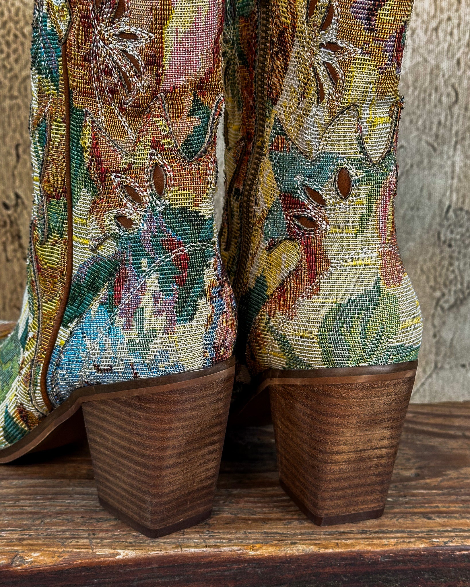 Sasha Tapestry Booties