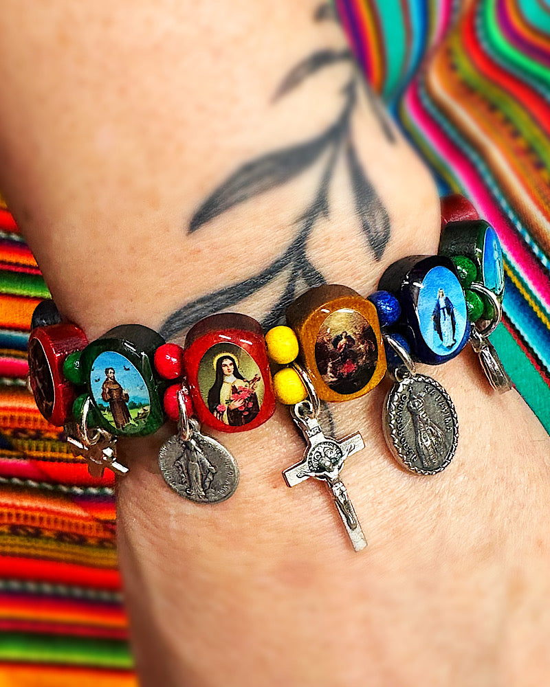 Saints Charm Bracelet