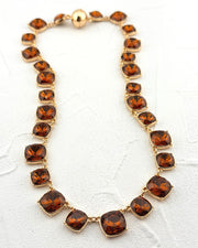 Blazing Beauty Topaz Necklace