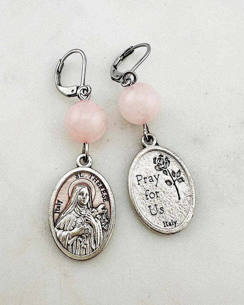 St. Therese Earrings
