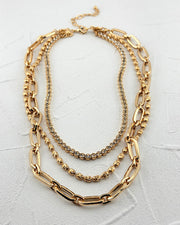 Spark & Shine Gold Necklace