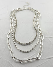 Spark & Shine Silver Necklace