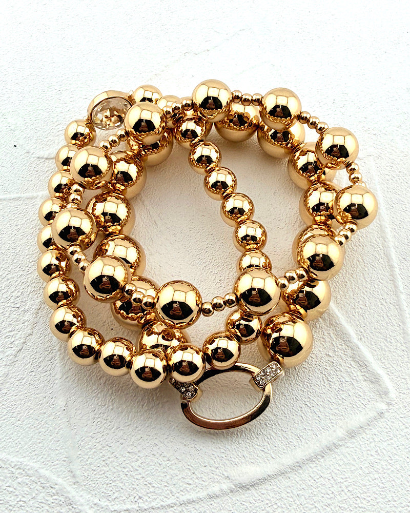 It Girl Gold Bracelet Trio