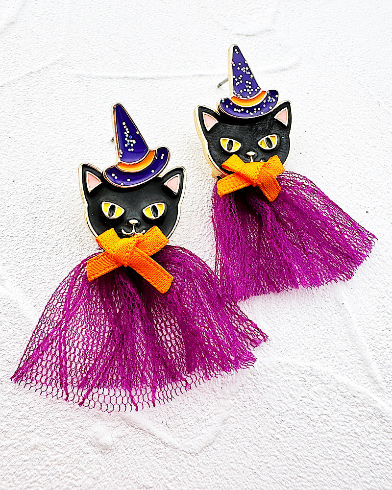 Scaredy Cat Earrings