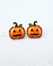 Ghoulish Gourd Studs