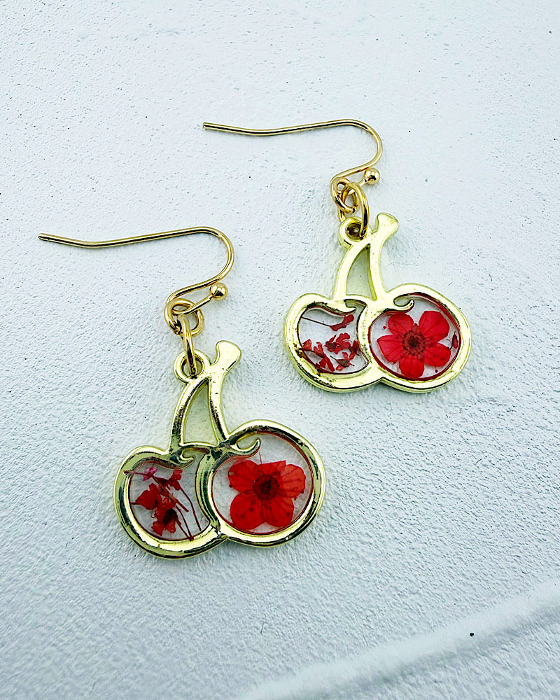 Cherry Bloom Earrings