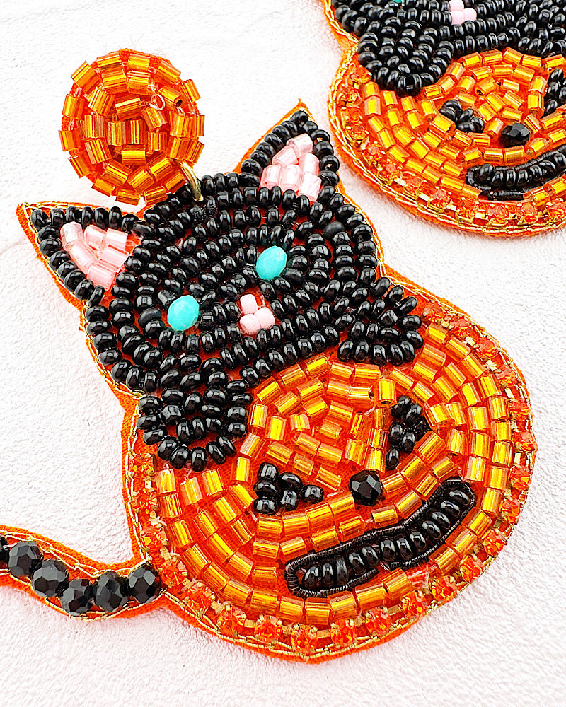 Black Cats Rule Earrings