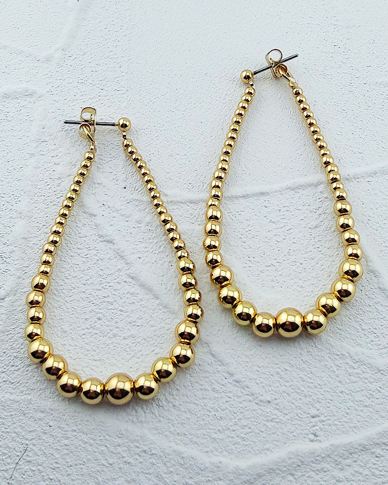 Harly Beaded Teardrops