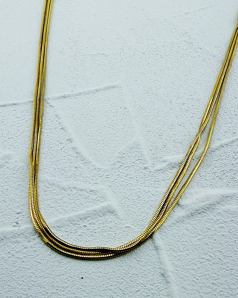 Sirena Sleek Long Chain Necklace