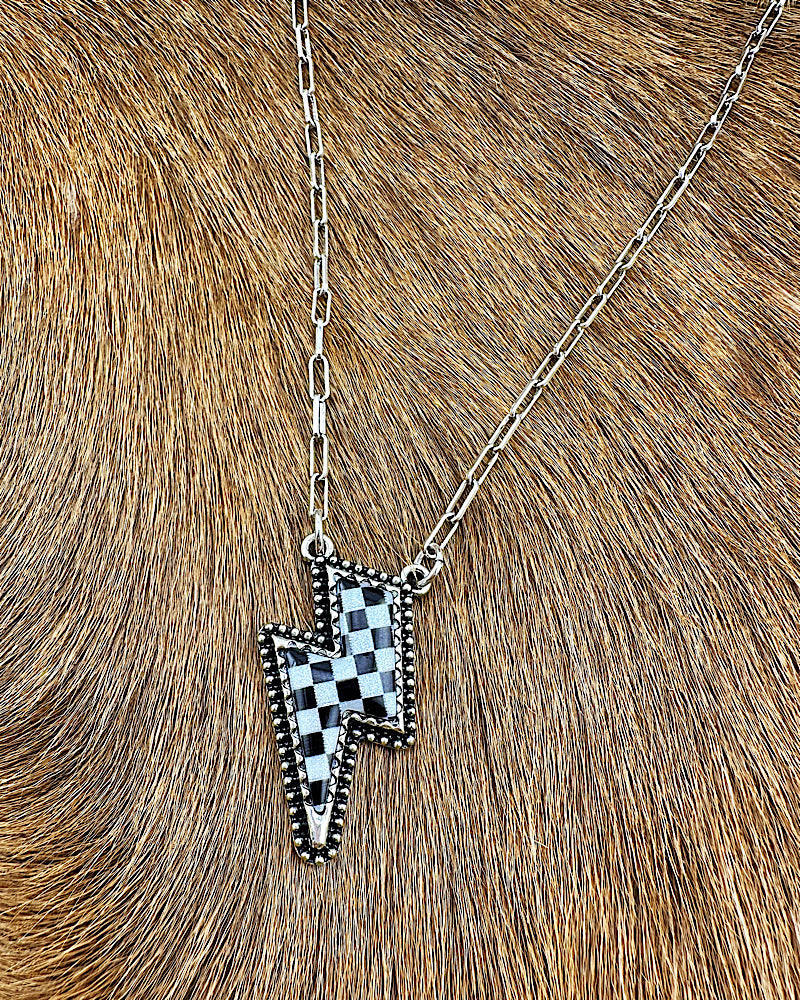 Joss Lightning Bolt Necklace