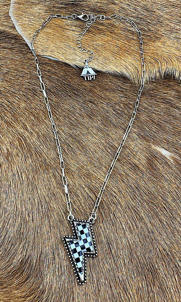 Joss Lightning Bolt Necklace