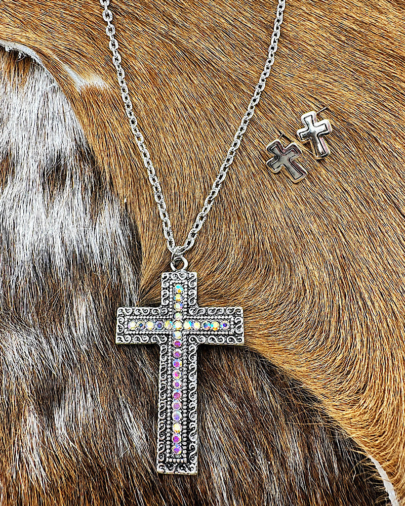 Annie Cross Necklace Set