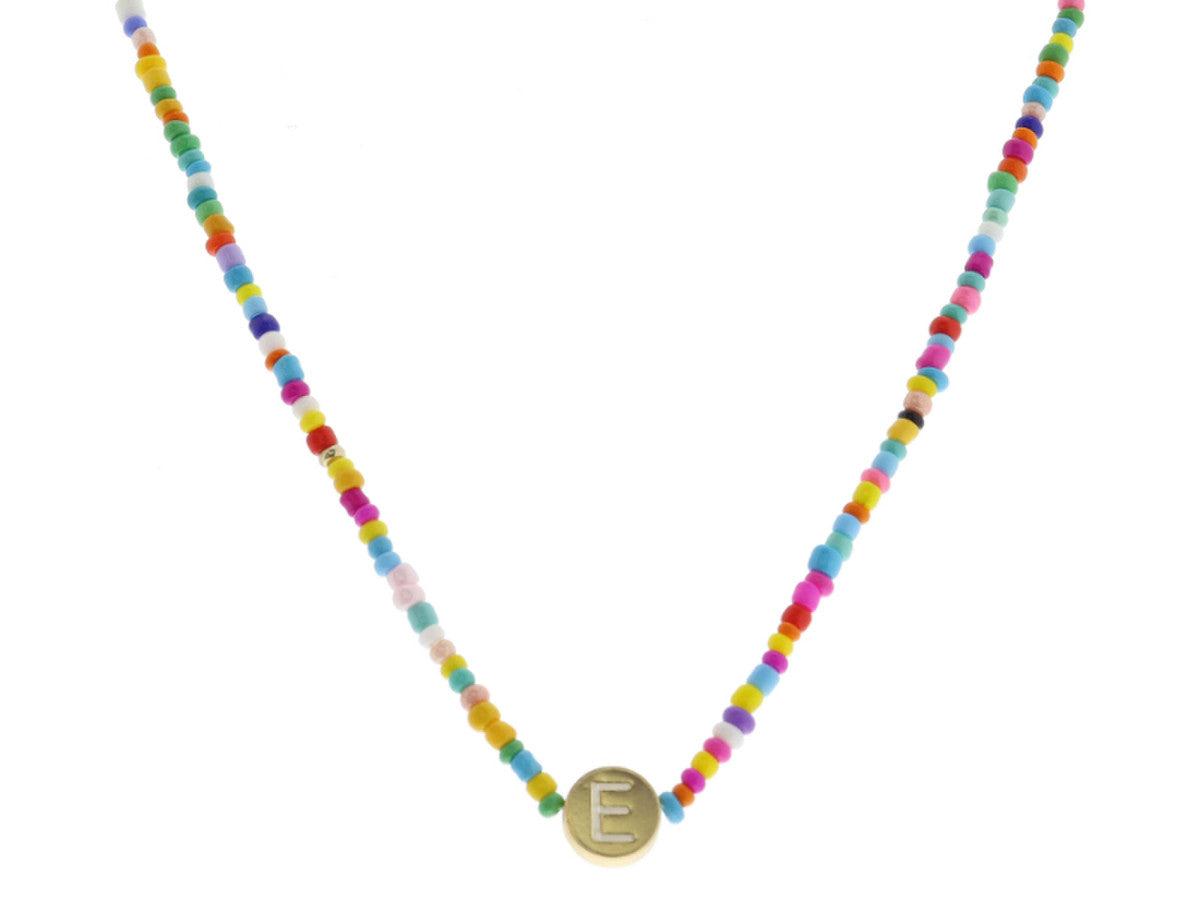 Pink Panache Rainbow Beaded Necklace – Pink Magnolia Boutique LLC