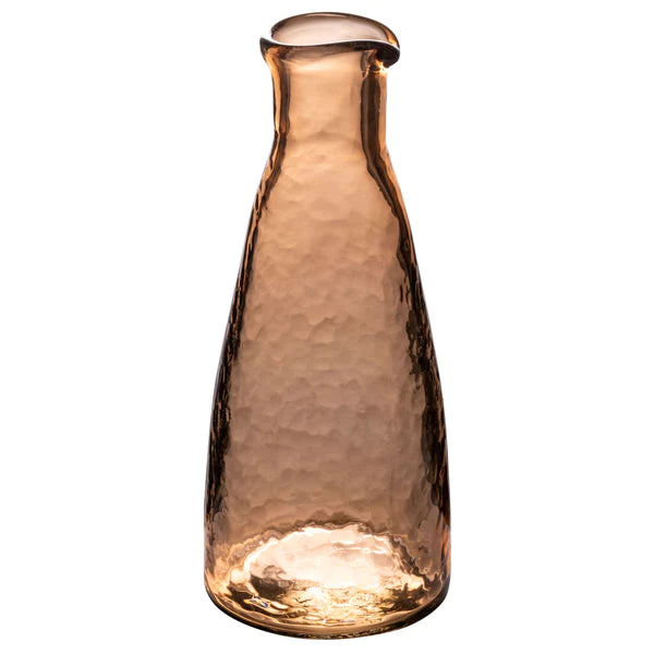 Fawn Hammered Personal Carafe