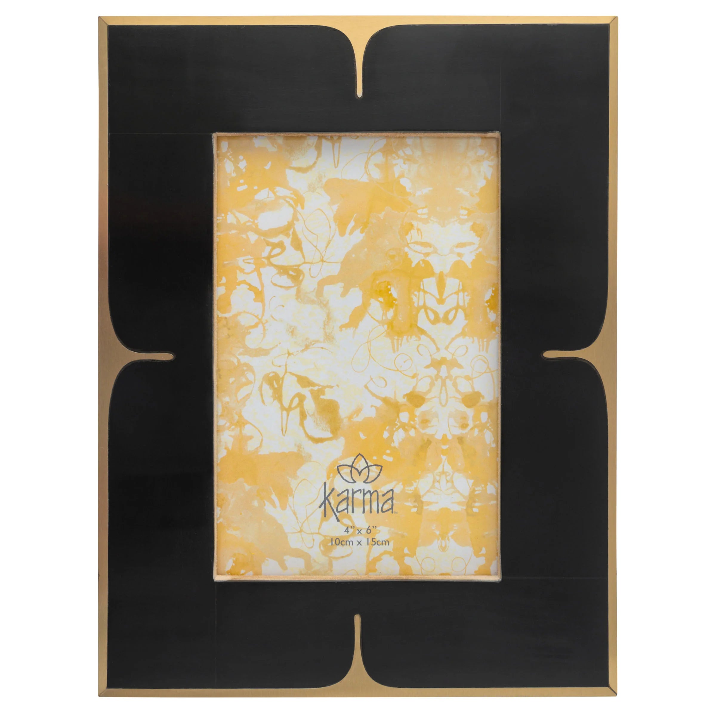 Resin and Brass Frame