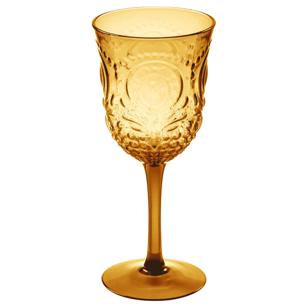 Nonna Amber Wine Glass