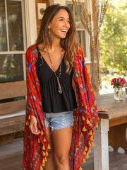 Soleil Tassel Kimono