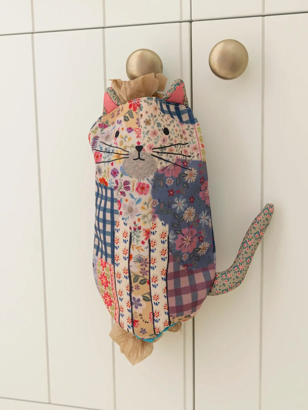 Cat Grocery Bag Holder