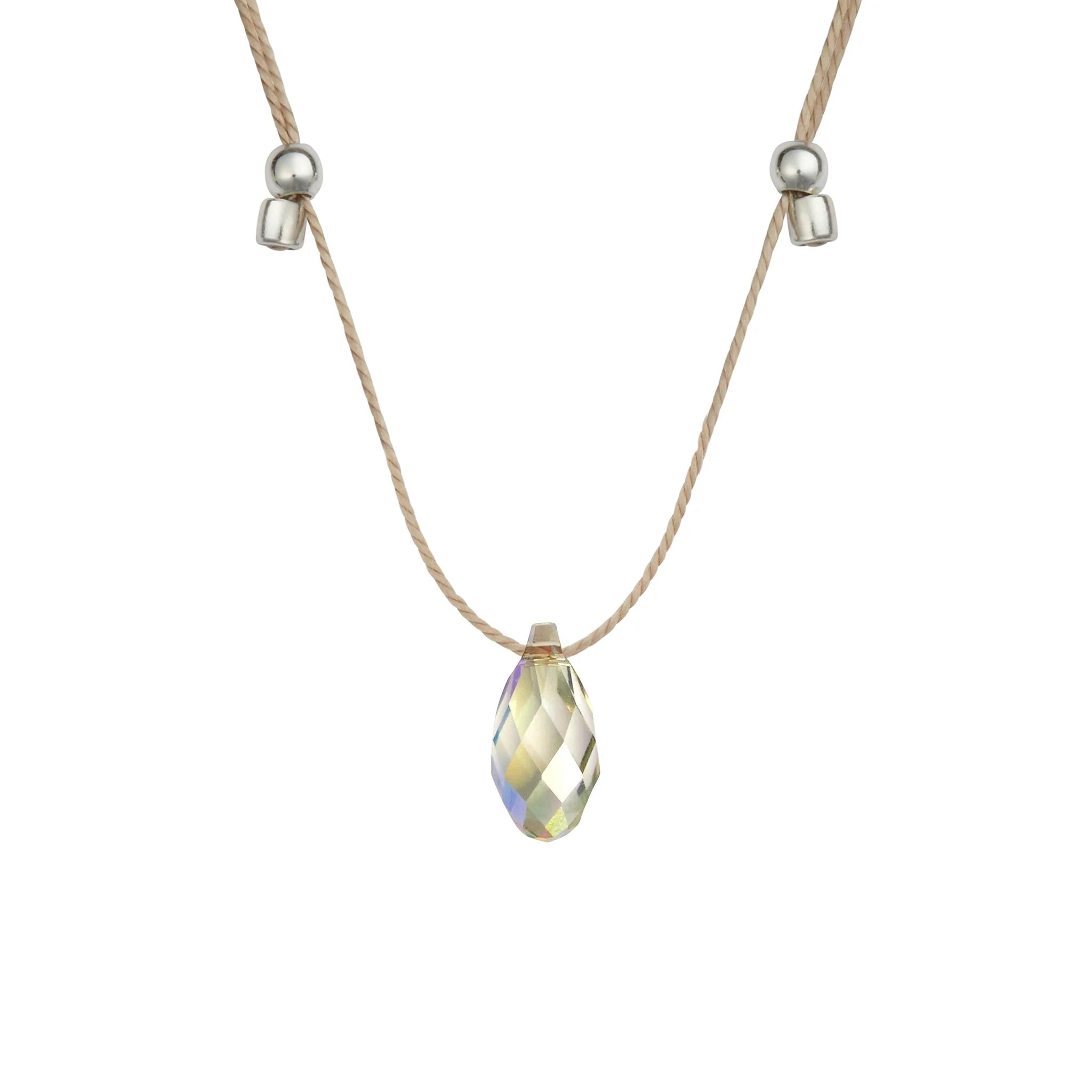 Paradise Light Prism Crystal Necklace