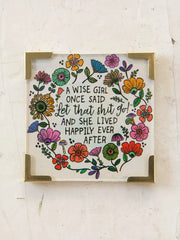 Wise Girl Corner Magnet