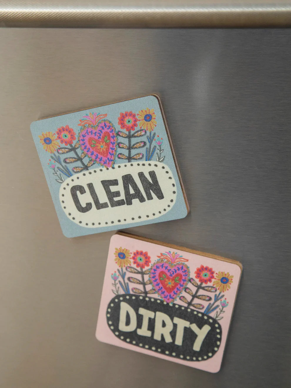 Double-Sided Dishwasher Magnet