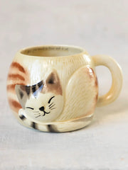 Cat Folk Art Mug