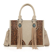 Roundup Taupe Tote/Crossbody
