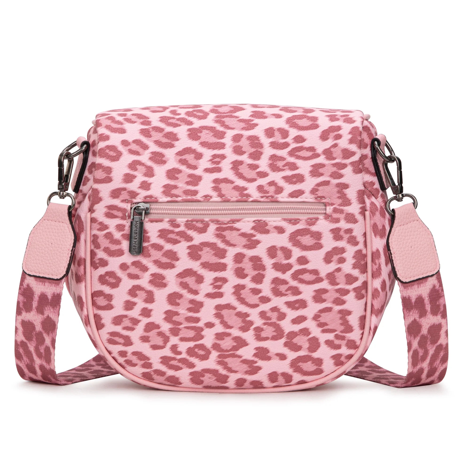 Wrangler Pink Leopard Bum Bag