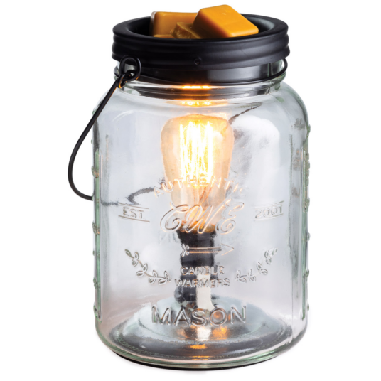 Glass Mason Jar Fragrance Warmer