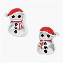 Snowman Mini Studs