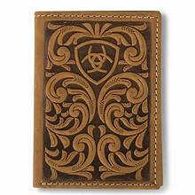 Ariat Scroll Tri-Fold Wallet