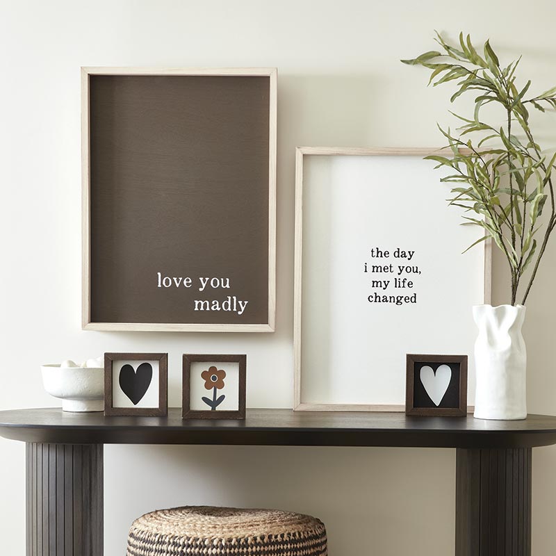 The Day I Met You - Wood Sign