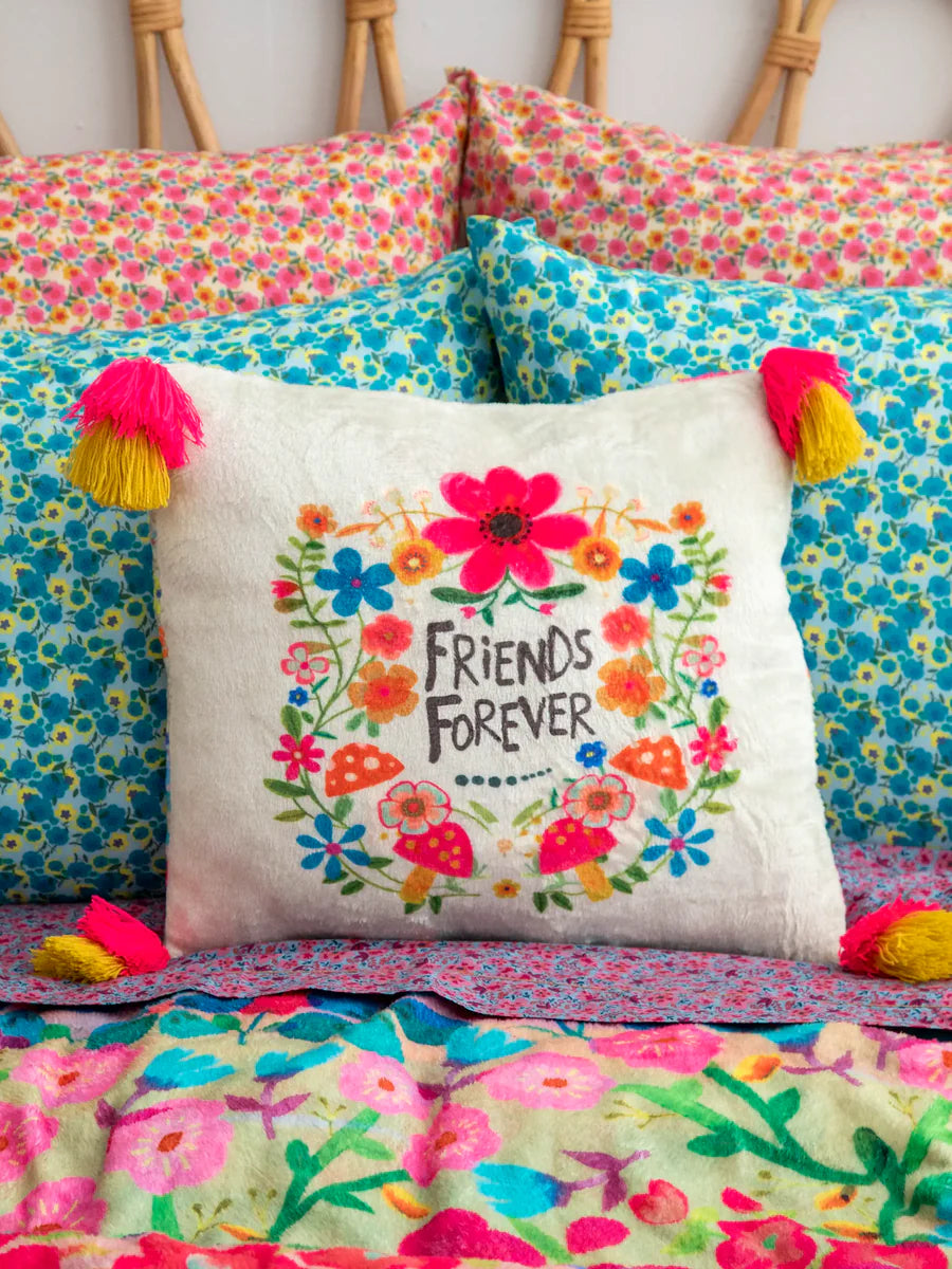 Friends Forever Cozy Pillow