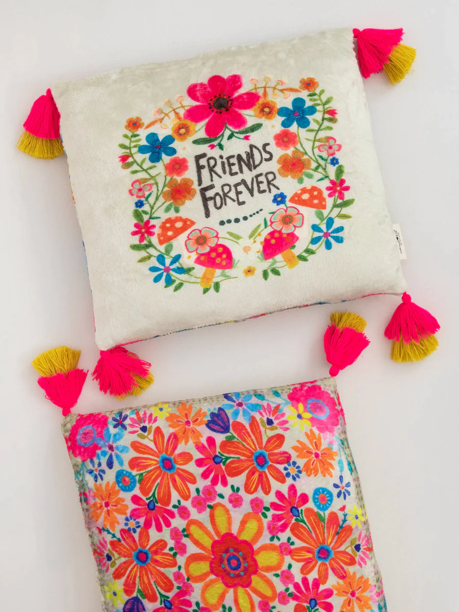 Friends Forever Cozy Pillow