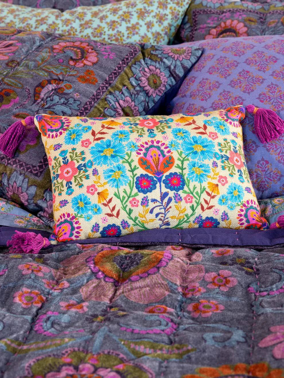 Better Place Tassel Pillow