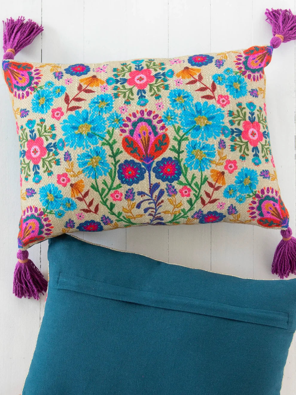 Better Place Tassel Pillow