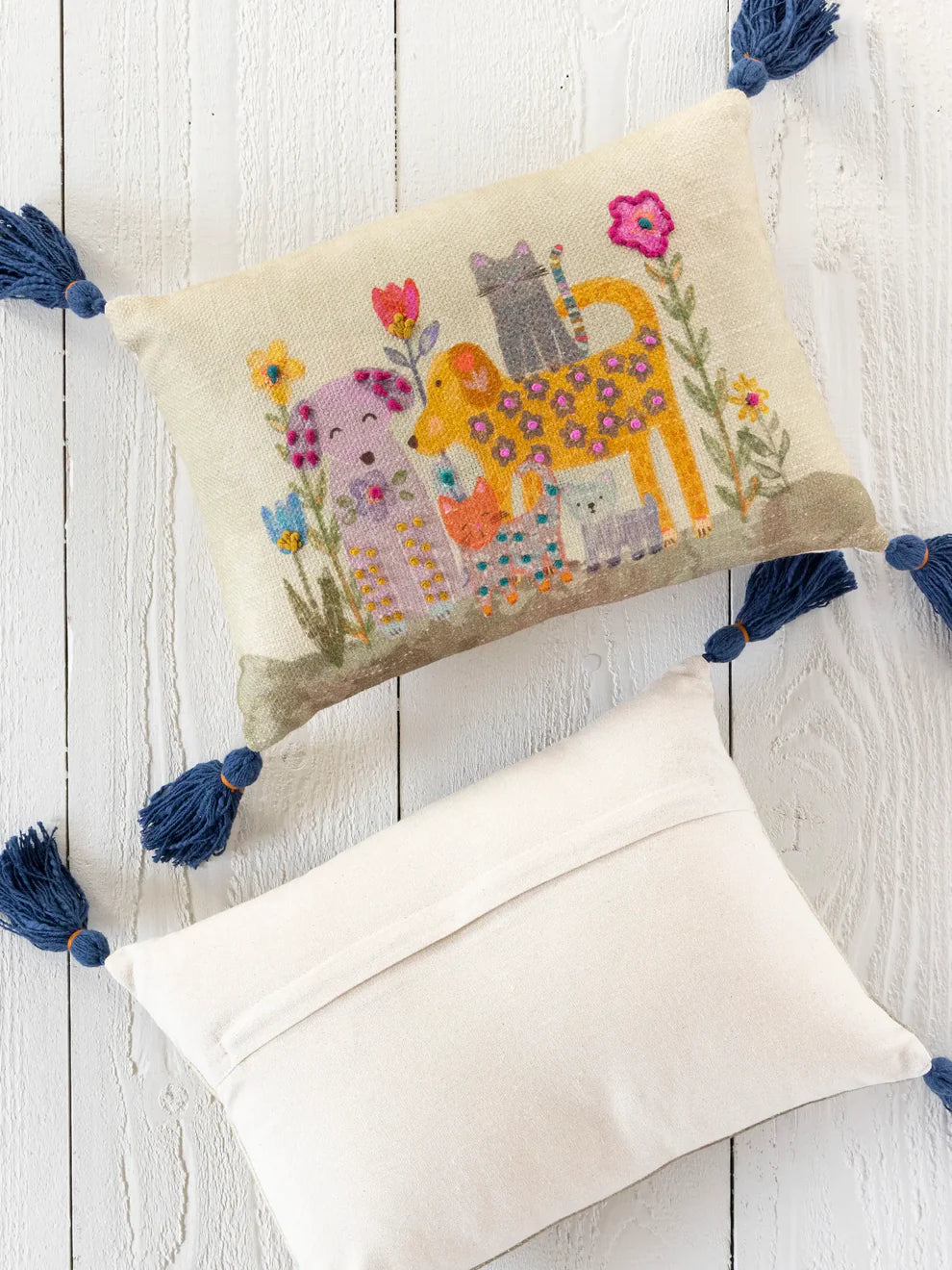 Pets Tassel Pillow