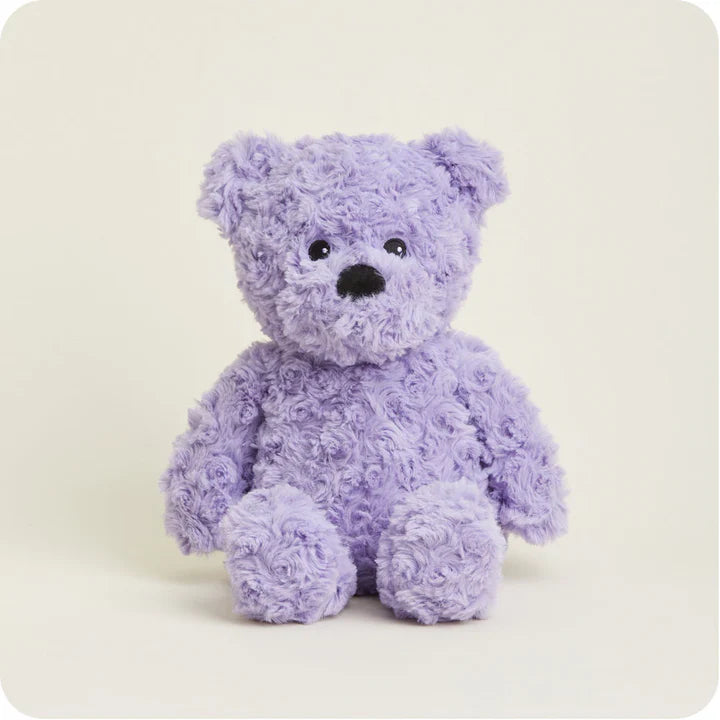 Lavender Curly Bear Warmie