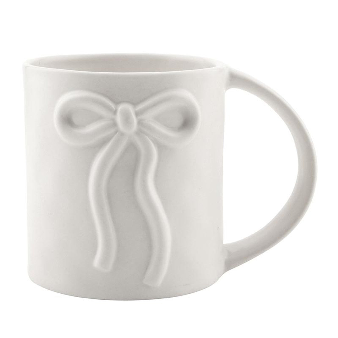 White Bow Mug