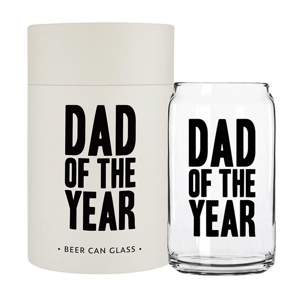 Dad of the Year Beer Glass