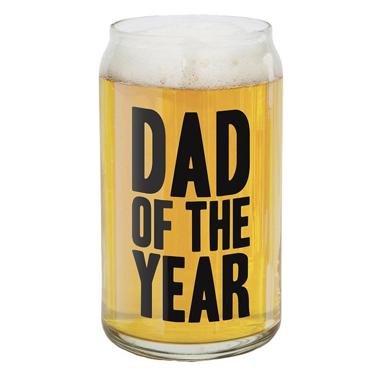 Dad of the Year Beer Glass