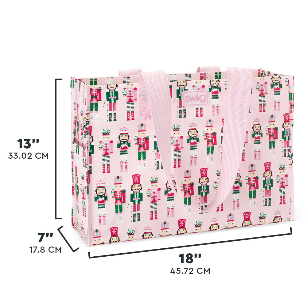 Sugar Plum Large Reusable Tote