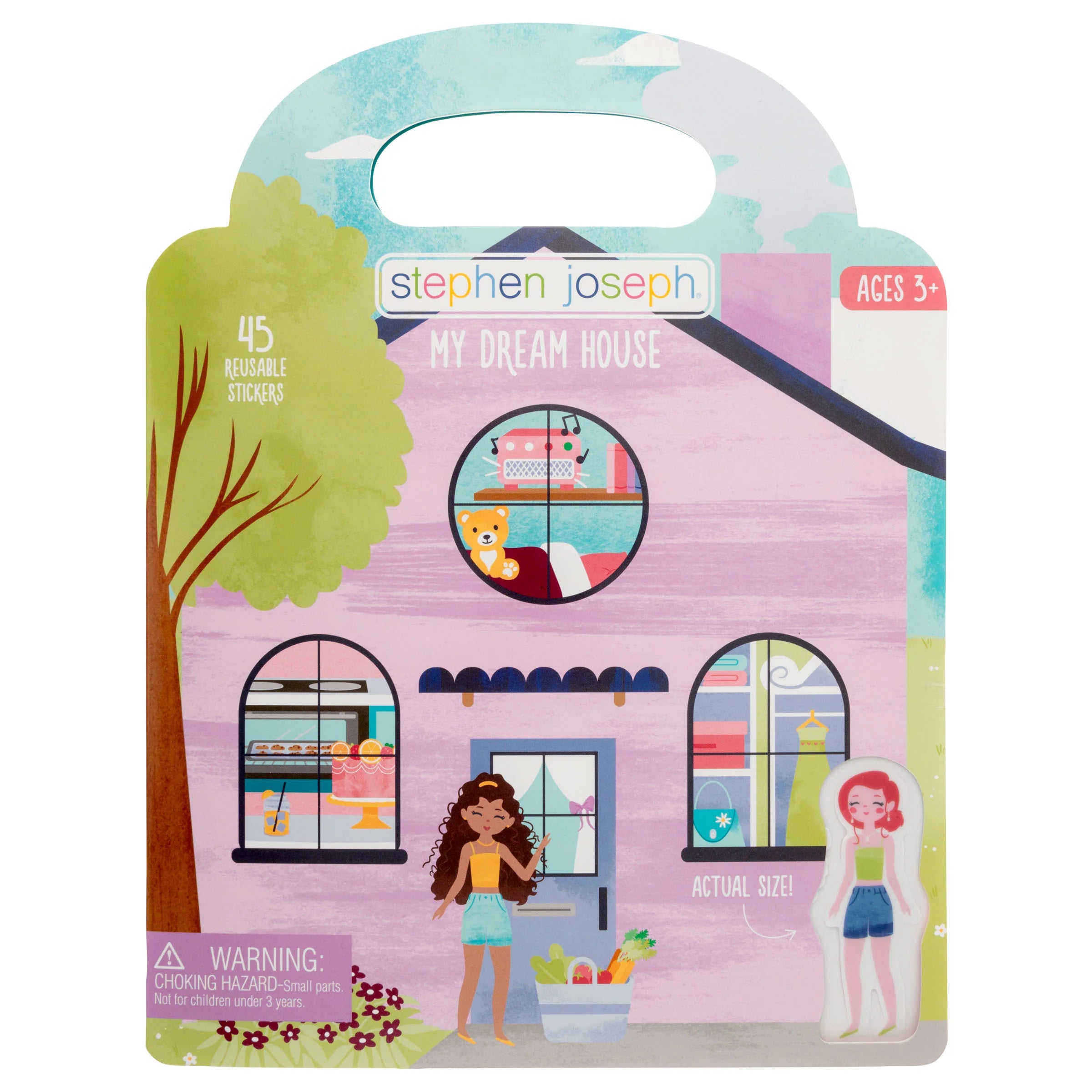 Dream House Reusable Sticker Book