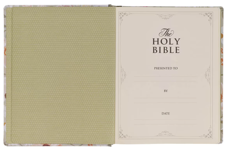 KJV Sage Journaling Large Print Bible