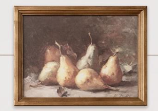 Golden Pears Wall Art